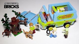 Lego scooby-doo 75902 загадочная скорость машины построить