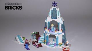 Lego disney Princes 41062 esa's berkilauan es benteng kecepatan membangun