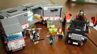 Leo 79116 big rig counter getaway view-offboxing - membangun - playability]