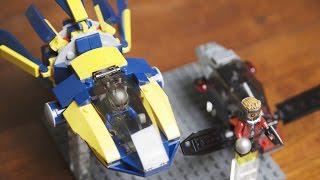 Lego чудо стражи галактики 76019 звездный blaster скорость сборки