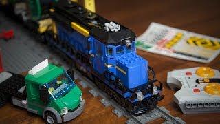 レゴ城60052貨物列車のスピードアップ建設