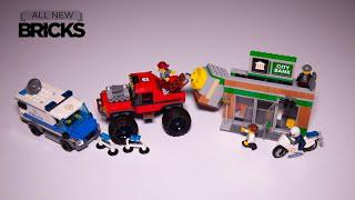 Lego City 60245 Police Monster Truck Heist Speed Build