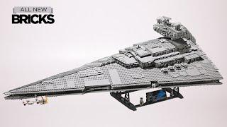 Tàu khu trục Star Wars Star Wars của Lego đã tăng tốc xây dựng