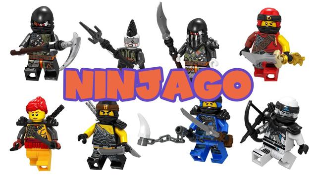 lego ninjago minifigures (knock-off) show
