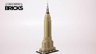 Bangunan Lego 21046 mempercepat pembangunan gedung Empire State.