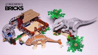 LEGO Jurassic World 75941 memerintah T-Rex Vsjahron mempercepat pembuatannya.