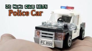 Seri mobil Lego 15/26: bata mobil polisi dengan sedikit dinilai Lego Cina