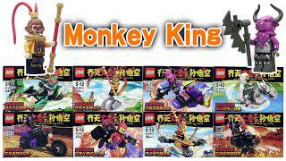 Lego Tôn Ngộ Không: 8 hộp cà-phê của Tôn Ngộ Không.