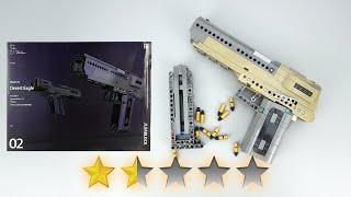 LEGO: Glock 18 Desert Hawks, membongkar kotak-kotak dan melakukan LEGO tidak resmi.