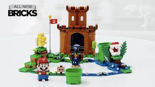 Lego Super Mario 71362 menjaga benteng dengan pembangun Mario Gargo untuk mempercepat pembangunan