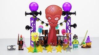 Lego растения против зомби: динамическая зона кирпич установить разбокс и скорость построить погреб неофициальный Lego