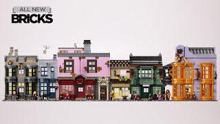 Lego, Harry Potter 75978 đã tăng tốc xây dựng một con hẻm ở góc đường.