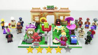 Zombie Perang Tanaman DLP: 16 Kotak yang Disatukan dan Bangunan LEGO Tidak Resmi