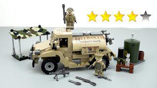 LEGO Militer: Lego tidak resmi untuk truk tangki air CMP Kanada.