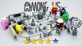 Lego berada di tengah-tengah kami: 4 set 1 dari Amerika Serikat untuk membongkar kotak-kotak dan membangun LEGO tidak resmi.