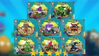 Zombie Perang Tanaman Lego: 8 kotak balok kayu di dunia kung fu menjadi LEGO tidak resmi.