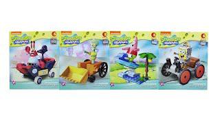 Lego SpongeBob yang mengenakan setelan bata berbikini berbentuk persegi dengan LEGO yang tidak resmi.