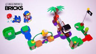 Lego Super Mario 713, dây chuyền và rừng rậm được xây dựng một cách nhanh chóng.