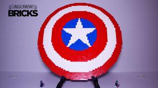 レゴ奇跡のキャプテンアメリカの盾スピードはBricker Buildsによって建てられました