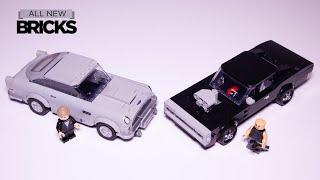 レゴスピードチャンピオン007アストンマーチンと高速と狂暴1970年ドッジ充電器r/t速度構築