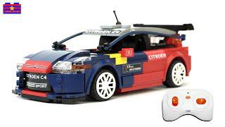 CADAシトロエンC 4 WRC 2008レーシングカー解体とレゴファン積み木