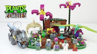 Lego Plants vs Zombies: Jurassic Marsh Brick Sets Unbox & Build | Unofficial Lego