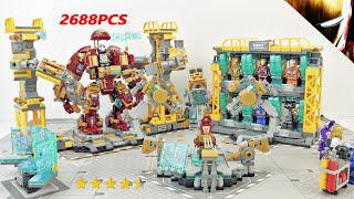 Siêu anh hùng Lego, Hulk, bộ đồ chứa viên gạch khổng lồ của người khổng lồ Hulk, bắt đầu từ LY.