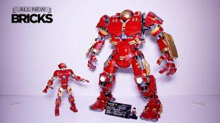 Kecepatan Lego Marvel 76210 Hulkbuster dengan ukuran 76.206 Iron Man