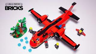 Chiếc máy bay cứu hỏa Lego 60413 đã được chế tạo nhanh chóng.