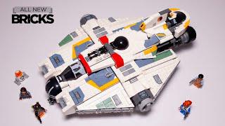 LEGO STAR Wars 7557 Ghost & Phantom II Speed Build