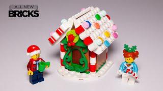 Barnes & Noble eksklusif gwp lego gingerbread lane kelajuan membina