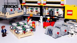 Lego memilih bandar batu bata Star Wars Skywalker Saga sistem kargo membina