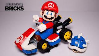 LEGO Марио Карт 72037 Марио и стандартный карт с колючей оболочкой скорость сборки